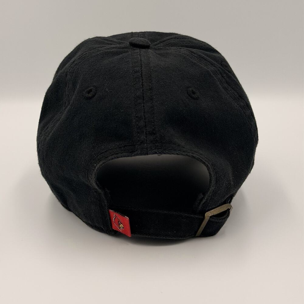 47 Brand University of Louisville Cardinals Adjustable Strapback Hat Black - Picture 3 of 7